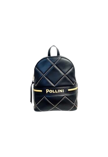 Damenrucksack der Marke Pollini, Modell SC4526PP0HSA0, aus synthetischem Leder., Schwarz von Pollini