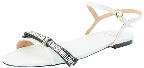 Love Moschino Damen Ja16201g0iie0100 Sandale, Weiß, 36 EU Love Moschino Damen Ja16201g0iie0100 Sandale, Weiß, 36 EU von Love Moschino