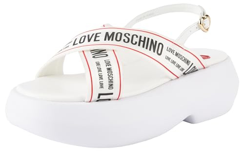 Love Moschino Damen Ja16257i0iix610a Sandale, Mehrfarbig, 37 EU von Pollini