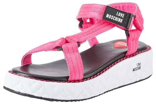 Love Moschino Damen Ja16365i0iix5604 Sandale, Fuchsia, 36 EU von Pollini