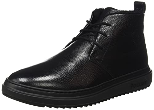 Pollini Polacchino Herren Chelsea Stiefel, Schwarz, Gr. 45.5 EU von Pollini