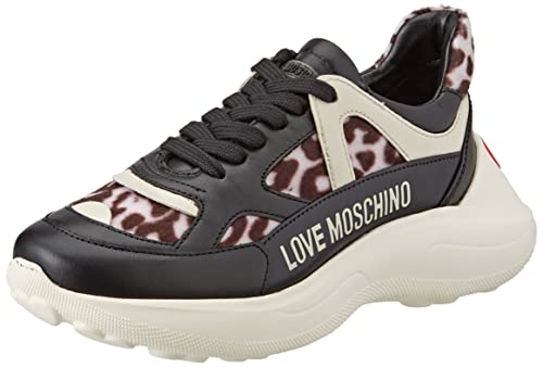 Love Moschino Damen Ja15196G0FIV312A37 NEAKER, bunt, 37 EU von Love Moschino