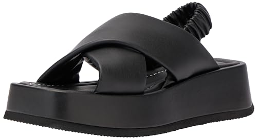 Pollini Damen Sa16156i1gtq000 Flache Sandale, Schwarz, 41 EU von Pollini