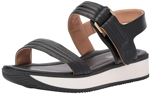 Pollini Damen Sa16243g1gtq000 Flache Sandale, Schwarz, 41 EU von Pollini