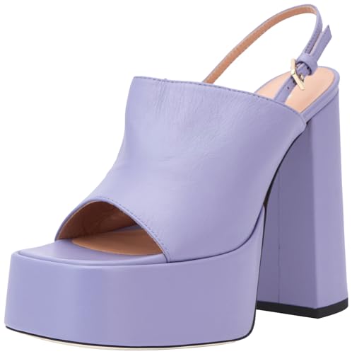 Pollini Damen Sa1654ec0gte0662 W.Sandal, Violett, 41 EU von Pollini