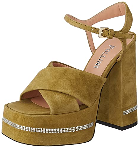 Pollini Damen Sa1655ec0gta0859 Sandale, Tundra, 40.5 EU Pollini Damen Sa1655ec0gta0859 Sandale, Tundra, 40.5 EU von Pollini