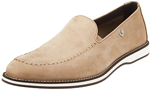 Pollini Herren Sb10252g1gul0104 Fahrer-Slipper, beige, 41.5 EU von Pollini