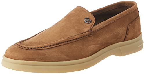 Pollini Herren Schuh Fahrer-Slipper, Schokobraun, 40 EU von Pollini