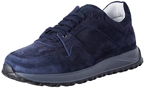 Pollini Herren Sneaker, blau, 40 EU von Pollini