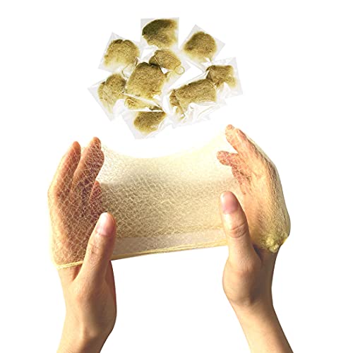 20 Stück Haarnetze für Frauen Brötchen, unsichtbare Haarnetze Elastic Edge Mesh（Blond） von Polly Online