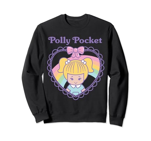 Polly Pocket - Puppe Regenbogen Herz Sweatshirt von Polly Pocket