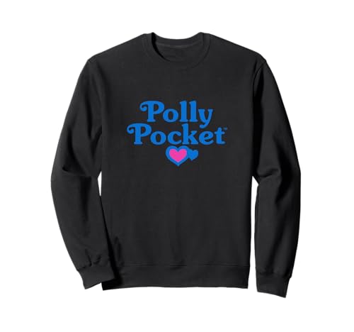Polly Pocket – blaues Logo Sweatshirt von Polly Pocket