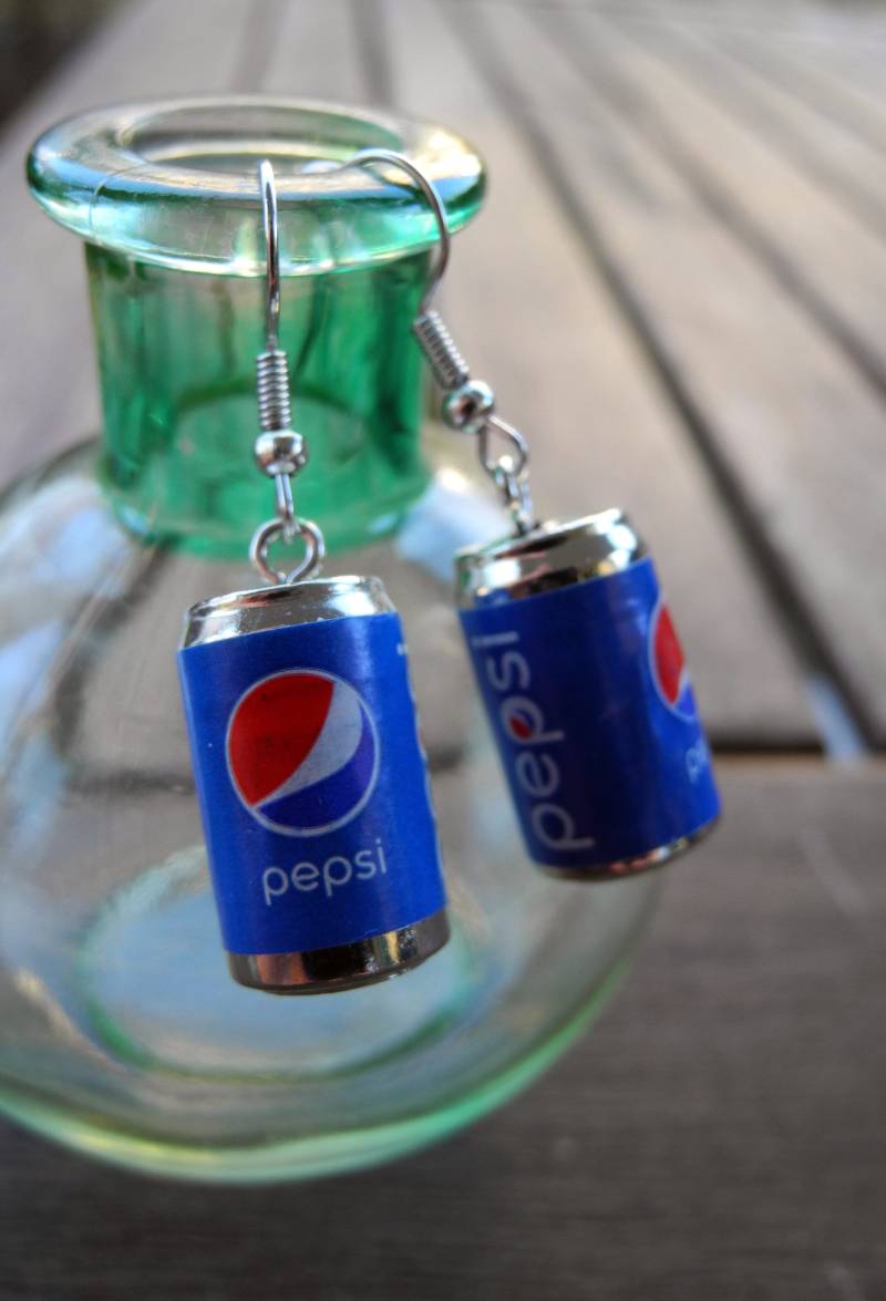 Coole Cola-Limo Dosen - Ohrringe Aus Fimo Hand Made von PollyAndMore