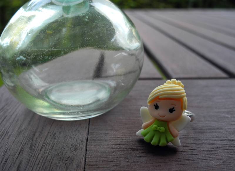 Fee Tinkerbell - Ring Aus Fimo Hand Made von PollyAndMore