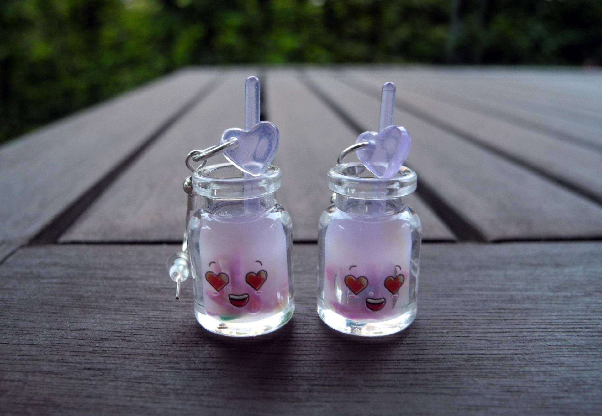 Süßer Bubble-Tea - Hängeohrringe Aus Fimo Hand Made Süßer Bubble-Tea - Hängeohrringe Aus Fimo Hand Made von PollyAndMore