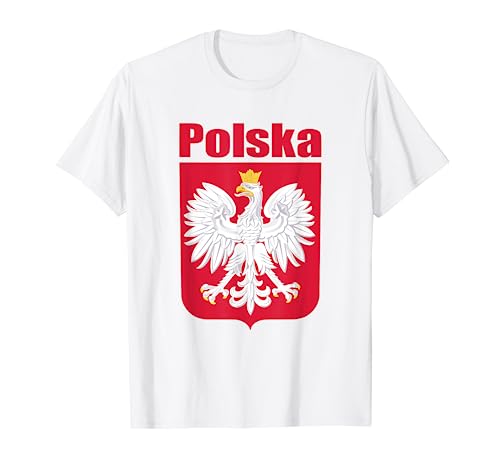 Polen Tshirt Trikot Polska Kinder Damen Herren 2022 T-Shirt von Polnisches Geschenk Polen Flagge Fahne 2022