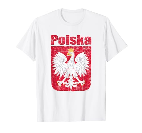 Polen Tshirt Trikot Polska Kinder Damen Herren 2022 T-Shirt von Polnisches Geschenk Polen Flagge Fahne 2022