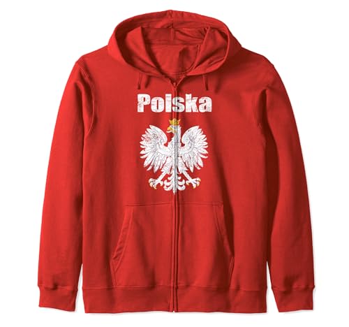 Polen Tshirt Trikot Polska Kinder Damen Herren 2022 Kapuzenjacke von Polnisches Geschenk Polen Flagge Fahne 2022