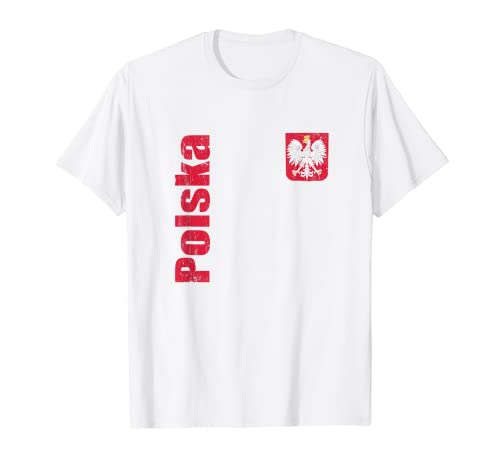 Polen Tshirt Trikot Polska Kinder Damen Herren 2022 T-Shirt von Polnisches Geschenk Polen Flagge Fahne 2022