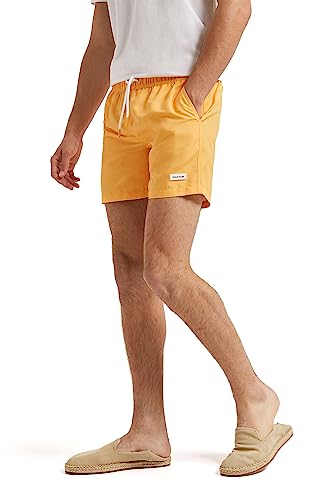 Polo Club Badehose bernsteinfarben Aufnäher Herren von Polo Club