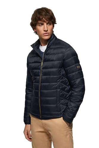 Polo Club Herren Daunenjacke Übergangs Marineblau Leichte Stepjacke Männer Jacke Winter von Polo Club