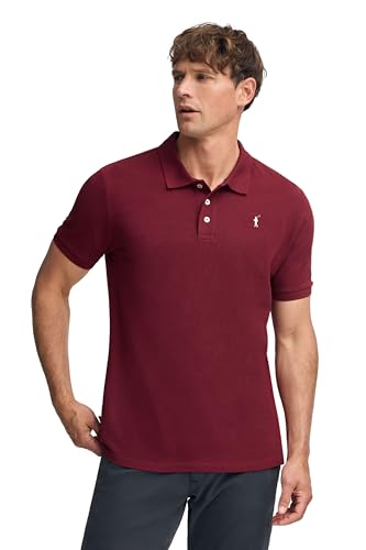Polo Club Poloshirt für Herren Kurzarm mit Knopfverschluss | Regular Fit | 100% Baumwolle von Polo Club