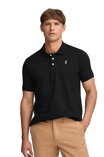 Polo Club Poloshirt für Herren Kurzarm mit Knopfverschluss | Regular Fit | 100% Baumwolle von Polo Club