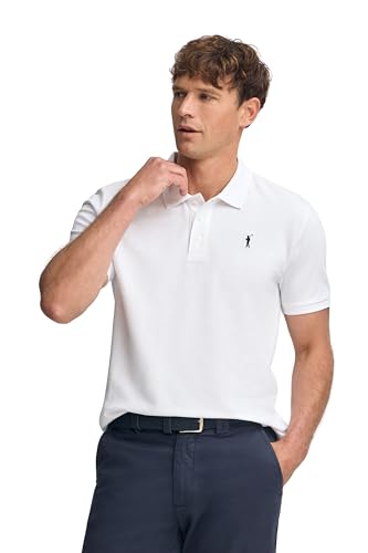 Polo Club Poloshirt für Herren Kurzarm mit Knopfverschluss | Regular Fit | 100% Baumwolle von Polo Club
