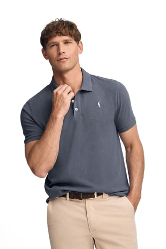 Polo Club Poloshirt für Herren Kurzarm mit Knopfverschluss | Regular Fit | 100% Baumwolle von Polo Club