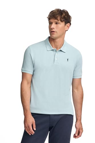 Polo Club Poloshirt für Herren Kurzarm mit Knopfverschluss | Regular Fit | 100% Baumwolle von Polo Club