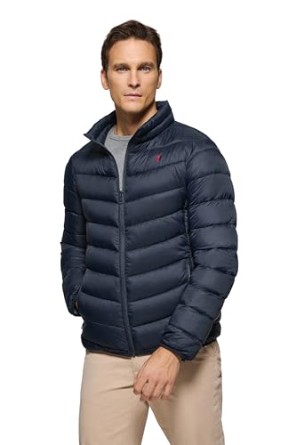 Polo Club Steppjacke Leichte Herren Übergangasjacke mit Taschen - Fleecejacke von Polo Club