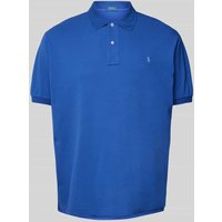 Polo Ralph Lauren Big & Tall PLUS SIZE Poloshirt mit Label-Stitching in Dunkelblau, Größe XL von Polo Ralph Lauren Big & Tall