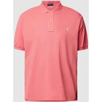 Polo Ralph Lauren Big & Tall PLUS SIZE Poloshirt mit Label-Stitching in Rot, Größe XXL von Polo Ralph Lauren Big & Tall