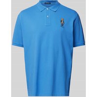 Polo Ralph Lauren Big & Tall PLUS SIZE Poloshirt mit Motiv-Stitching in Royal, Größe XXL von Polo Ralph Lauren Big & Tall