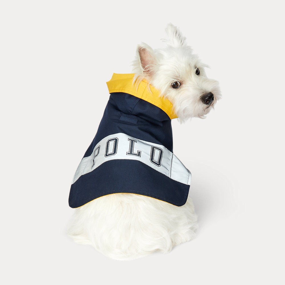 Logo‑Hunderegenmantel aus Segeltuch von Polo Ralph Lauren Home