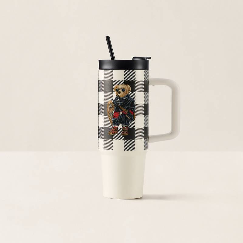 Trinkflasche mit Polo Bear und Strohhalm von Polo Ralph Lauren Home