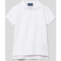 Polo Ralph Lauren Kids Poloshirt mit Label-Stitching in Weiss, Größe 110 von Polo Ralph Lauren Kids