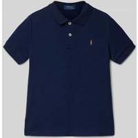 Polo Ralph Lauren Kids Poloshirt mit Logo-Stitching in Marine, Größe 110 Polo Ralph Lauren Kids Poloshirt mit Logo-Stitching in Marine, Größe 110 von Polo Ralph Lauren Kids