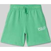 Polo Ralph Lauren Kids Regular Fit Sweatshorts mit Label-Stitching in Gruen, Größe 92 Polo Ralph Lauren Kids Regular Fit Sweatshorts mit Label-Stitching in Gruen, Größe 92 von Polo Ralph Lauren Kids