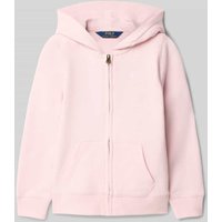 Polo Ralph Lauren Kids Sweatjacke mit Kapuze in Pink Melange, Größe 110 Polo Ralph Lauren Kids Sweatjacke mit Kapuze in Pink Melange, Größe 110 von Polo Ralph Lauren Kids