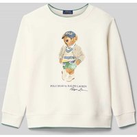 Polo Ralph Lauren Kids Sweatshirt mit Rundhalsausschnitt und Label-Print in Weiss, Größe 92 Polo Ralph Lauren Kids Sweatshirt mit Rundhalsausschnitt und Label-Print in Weiss, Größe 92 von Polo Ralph Lauren Kids