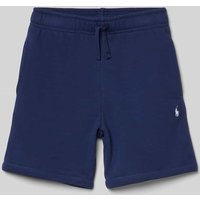 Polo Ralph Lauren Kids Sweatshorts mit Label-Detail Modell 'ATHLETIC' in Marine, Größe 98 von Polo Ralph Lauren Kids