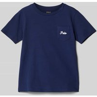 Polo Ralph Lauren Kids T-Shirt mit Brusttasche in Marine, Größe 122 Polo Ralph Lauren Kids T-Shirt mit Brusttasche in Marine, Größe 122 von Polo Ralph Lauren Kids