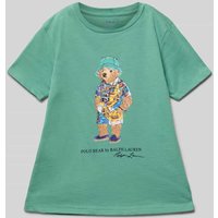 Polo Ralph Lauren Kids T-Shirt mit Polo Bear Print in Gruen, Größe 116 Polo Ralph Lauren Kids T-Shirt mit Polo Bear Print in Gruen, Größe 116 von Polo Ralph Lauren Kids