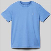 Polo Ralph Lauren Kids T-Shirt mit Logo-Stitching in Bleu, Größe 92 von Polo Ralph Lauren Kids