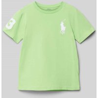 Polo Ralph Lauren Kids T-Shirt mit Logo-Stitching in Hellgruen, Größe 98 Polo Ralph Lauren Kids T-Shirt mit Logo-Stitching in Hellgruen, Größe 98 von Polo Ralph Lauren Kids