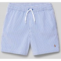 Polo Ralph Lauren Teens Badehose mit Label-Stitching in Blau, Größe S Polo Ralph Lauren Teens Badehose mit Label-Stitching in Blau, Größe S von Polo Ralph Lauren Teens