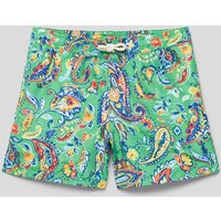 Polo Ralph Lauren Teens Badehose mit Paisley-Muster Modell 'TRAVELER' in Hellgruen, Größe 152 von Polo Ralph Lauren Teens