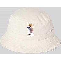 Polo Ralph Lauren Teens Bucket Hat mit Motiv-Stitching Modell 'BEAR' in Offwhite, Größe 1 Polo Ralph Lauren Teens Bucket Hat mit Motiv-Stitching Modell 'BEAR' in Offwhite, Größe 1 von Polo Ralph Lauren Teens