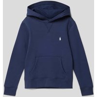 Polo Ralph Lauren Teens Hoodie mit Logo-Stitching in Marine, Größe 140 von Polo Ralph Lauren Teens